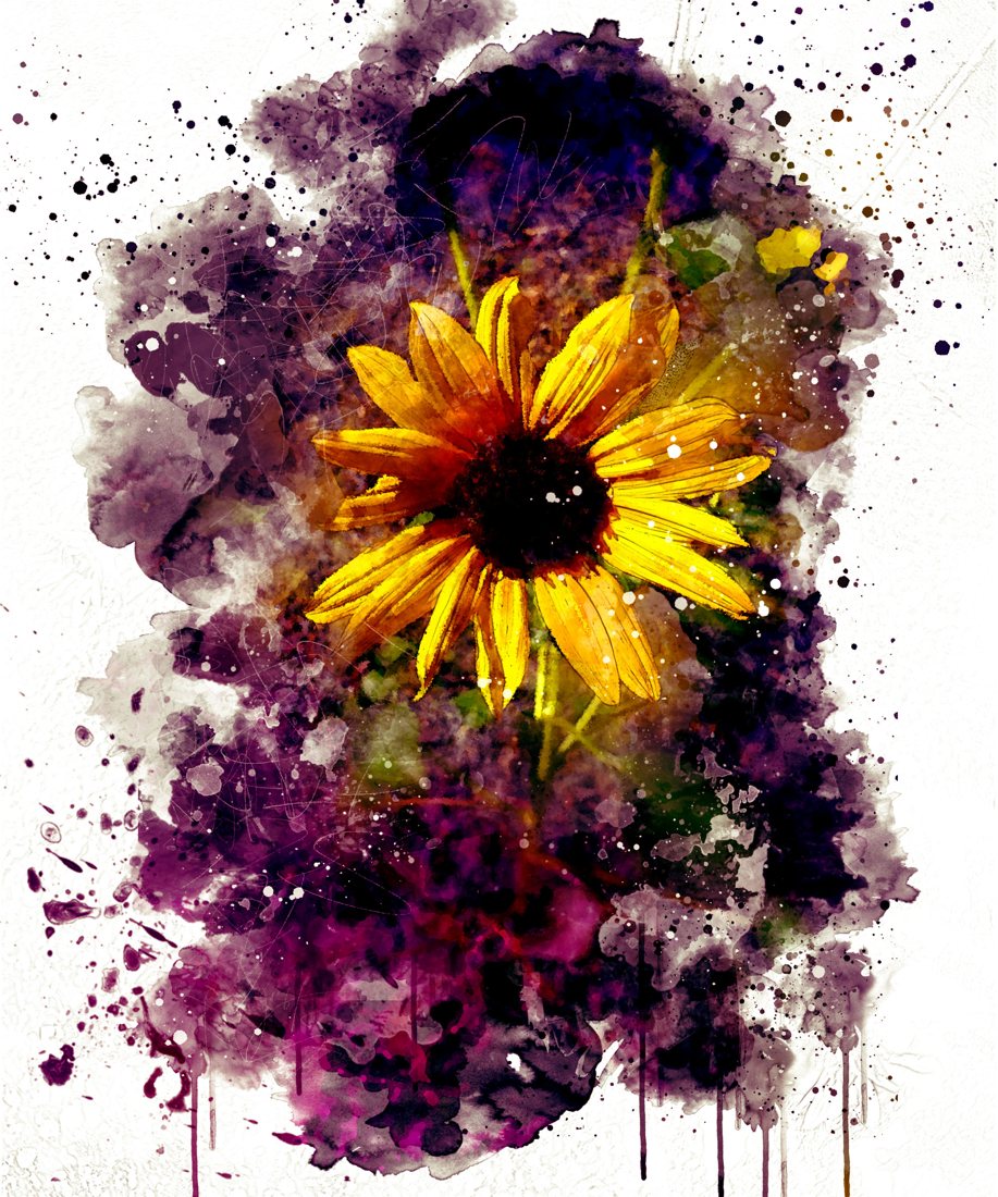 Dandelion — digital artwork